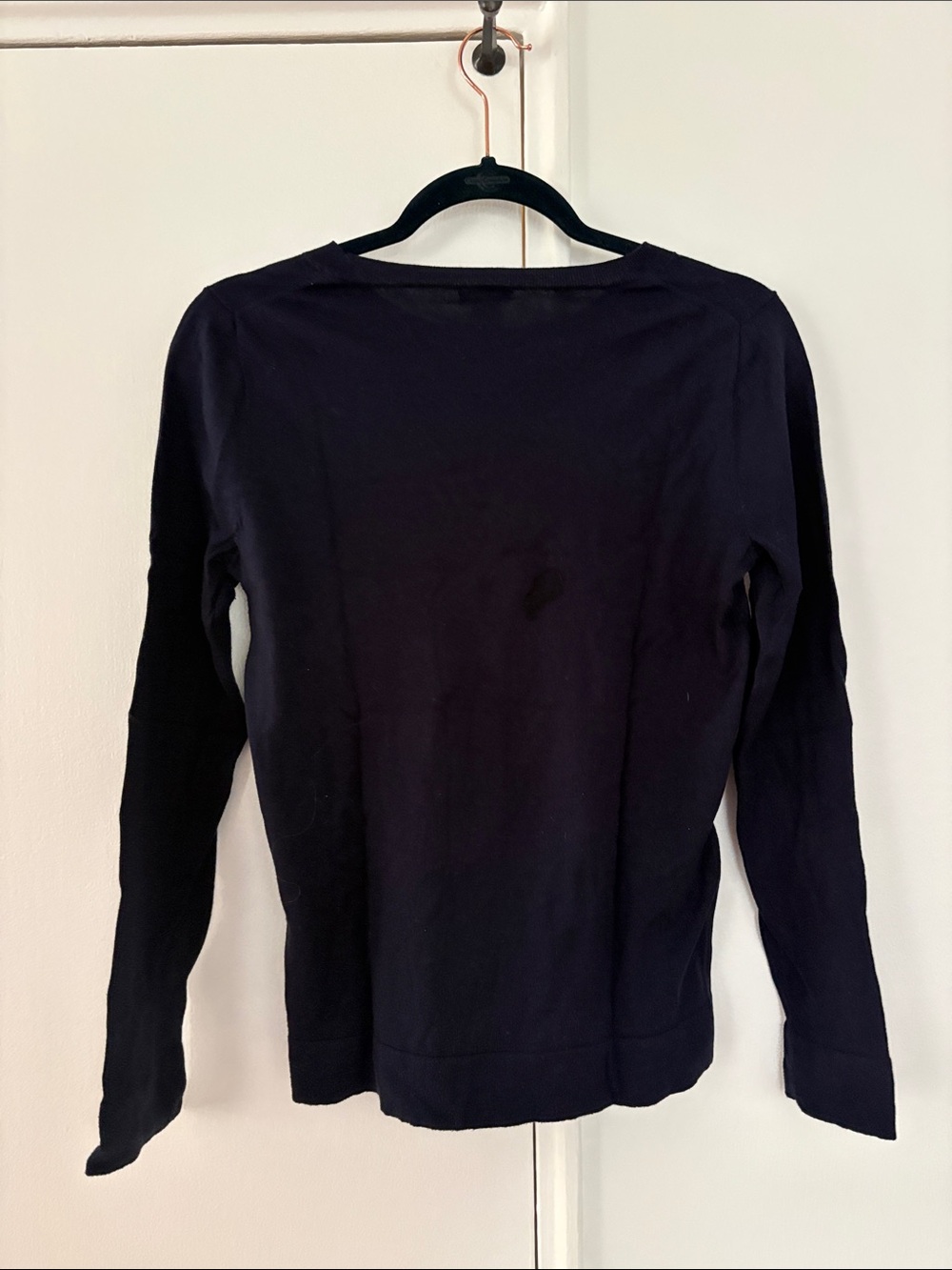 J. Crew Navy Sweater with White Pineapple Graphic - Picture 4 of 5